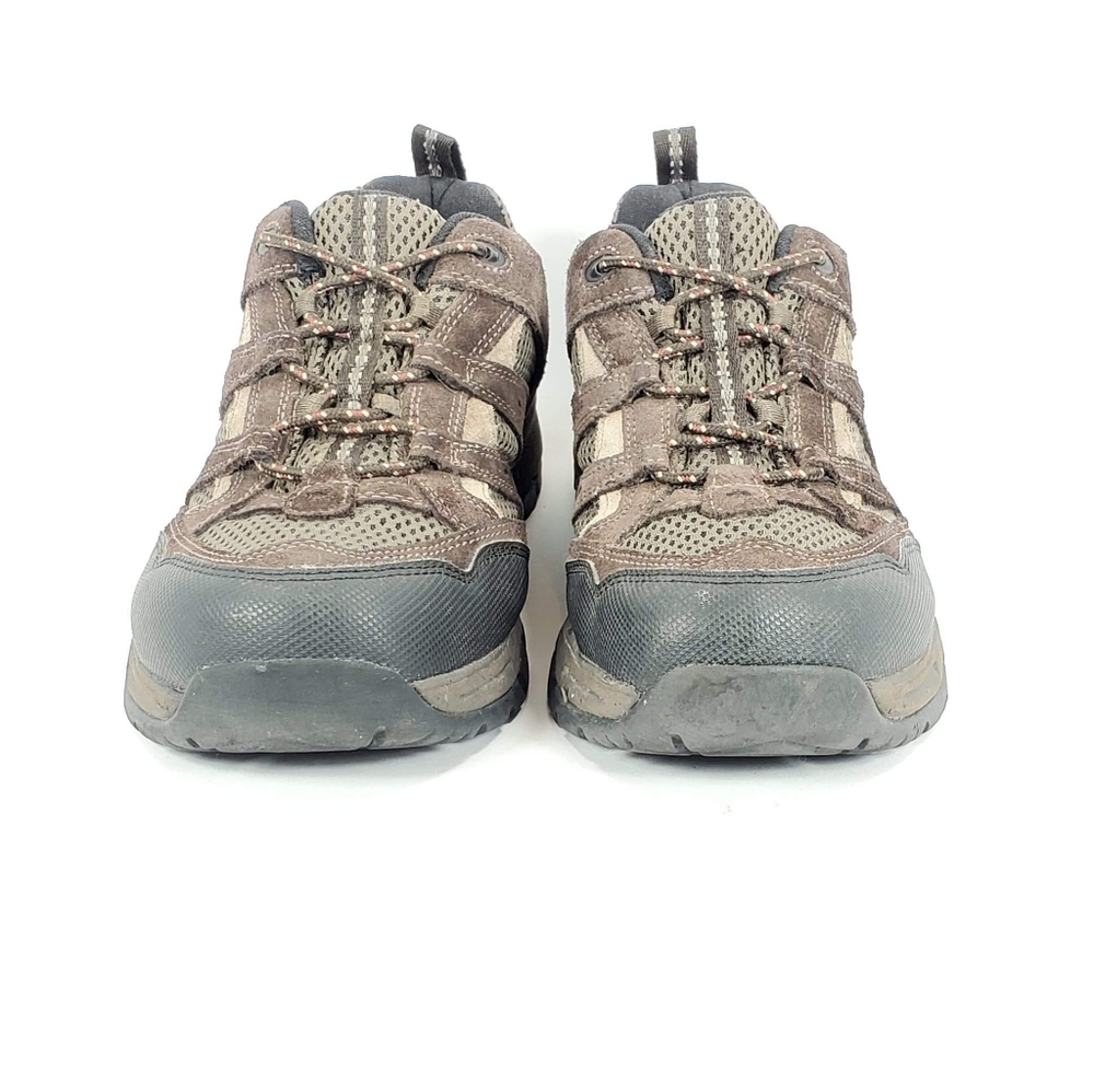LL Bean Tek Hiking Trail Boots Shoes Brown Suede - Picture 2 of 8